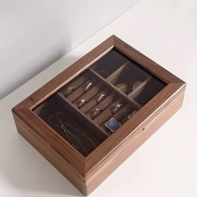 Boite à bijoux en bois pour femmes Boite à bijoux en bois pour femmes