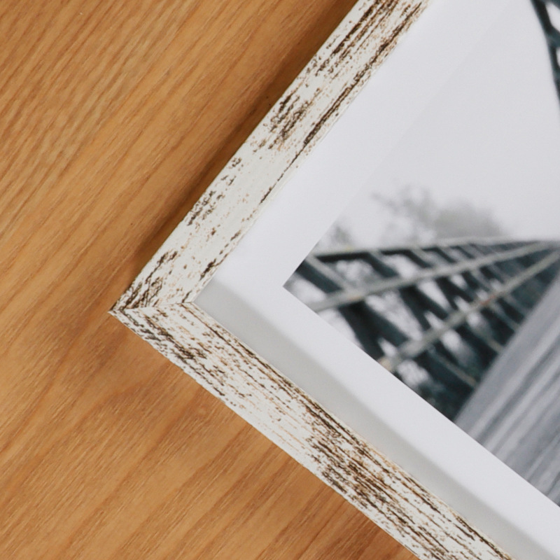 Cadre Photo En Bois Style R tro Essence Du Bois