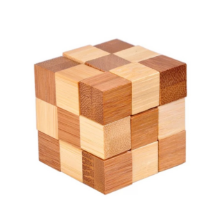 Casse tête en Bois cube