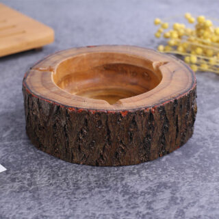 Cendrier en bois arbre