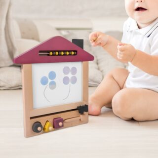Jouet en bois Montessori planche à dessin