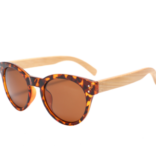 Lunettes de soleil en bois femme