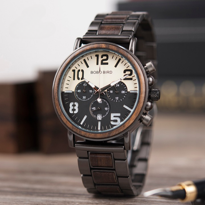 Montre en bois automatique Montre en bois automatique