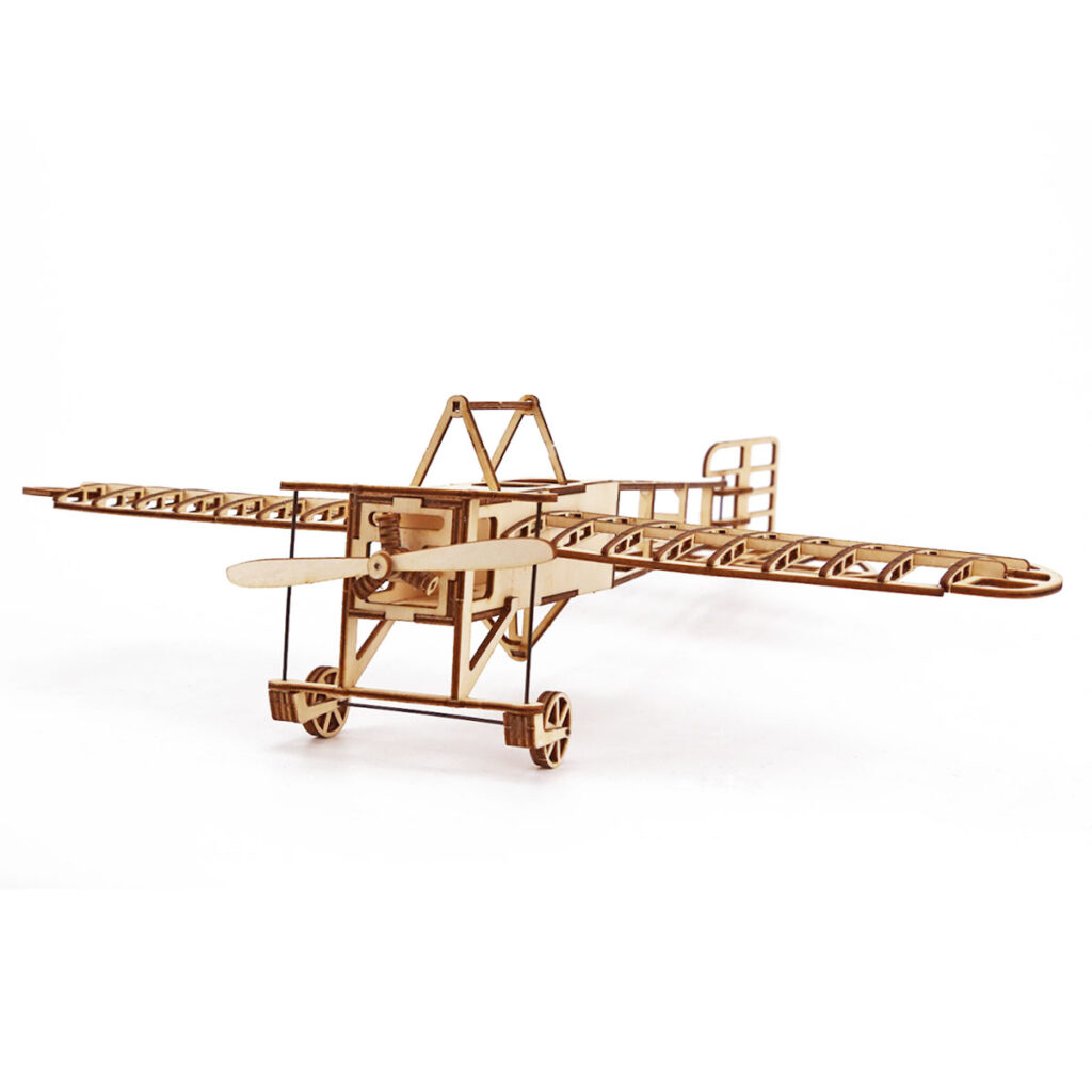 Puzzle 3D Blériot XI en bois