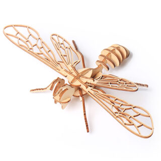 Puzzle 3D en bois Abeille