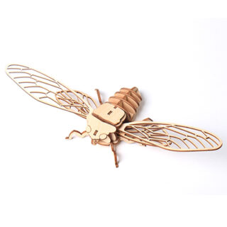 Puzzle 3D en bois Coccinelle