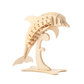 Puzzle 3D en bois Dauphin