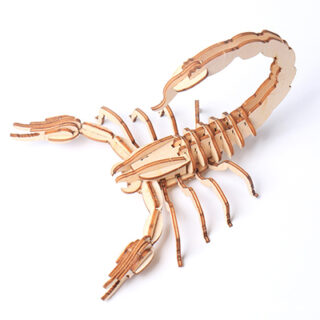 Puzzle 3D en bois Scorpion