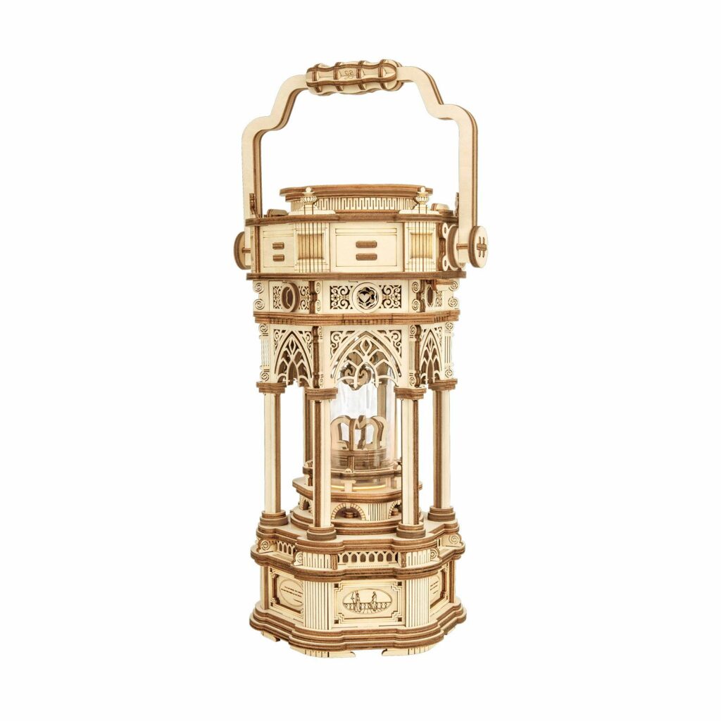 Puzzle 3D lanterne en bois victorienne