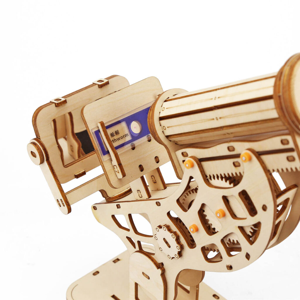 Puzzle 3D microscope en bois visio