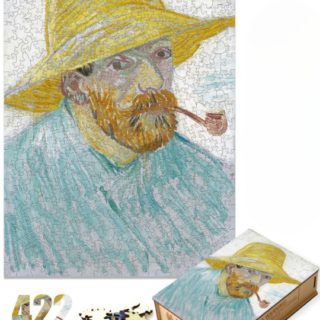 Puzzle en bois adulte Autoportrait avec pipe