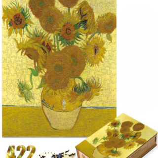 Puzzle en bois adulte tournesols